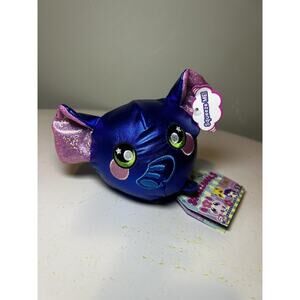 Squeezamals Eden‎ Elephant Shiny Blue Series 5 Slow Rise Scented